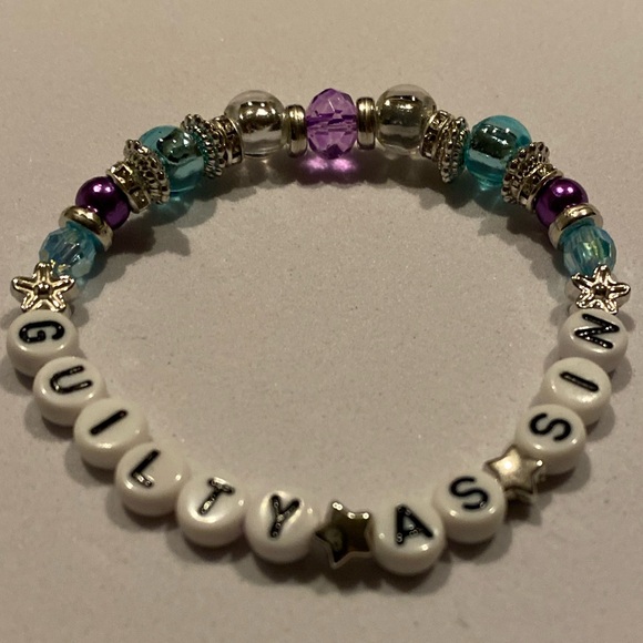 Guilty As Sin Taylor Swift Handmade Friendship Bracelet - Picture 3 of 5